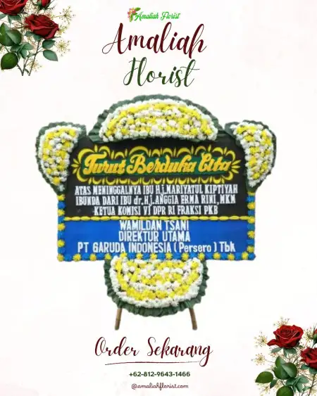 Papan Bunga Duka Pucangan